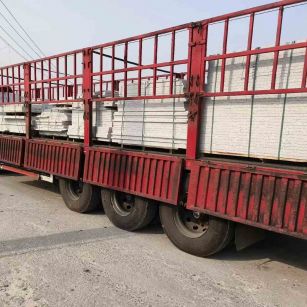 南昌 白麻荔枝面外墙干挂，工厂装车日常