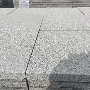 南昌 白麻花岗岩石材推荐 荔枝面地铺石