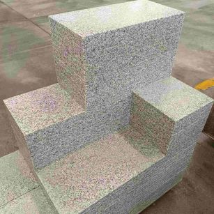 南昌 白麻花岗岩荔枝面地铺石