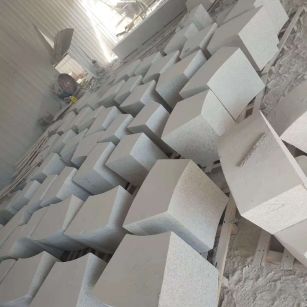 南昌 白麻花岗岩异形坐凳