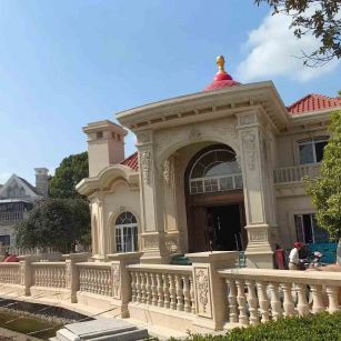 南昌 黄金麻花岗岩欧式别墅