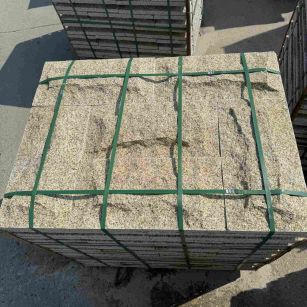 南昌 黄金麻花岗岩石材自然面蘑菇石成品