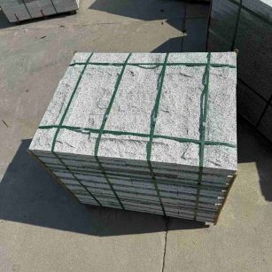 南昌 白麻花岗岩石材自然面蘑菇石成品