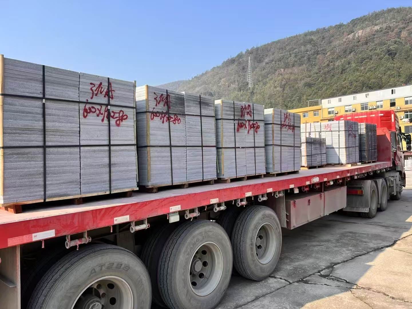 南昌 芝麻灰地铺石出货日常