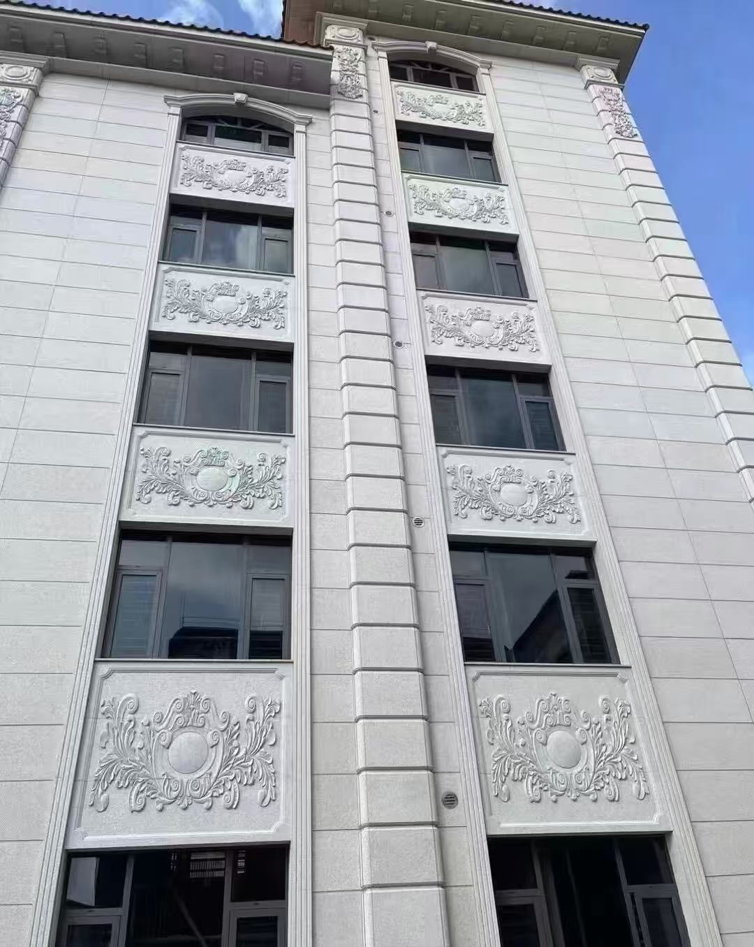 南昌 白麻荔枝面花岗岩别墅外墙干挂