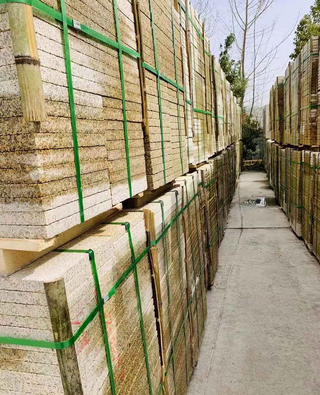 南昌 黄金麻花岗岩荔枝面地铺石