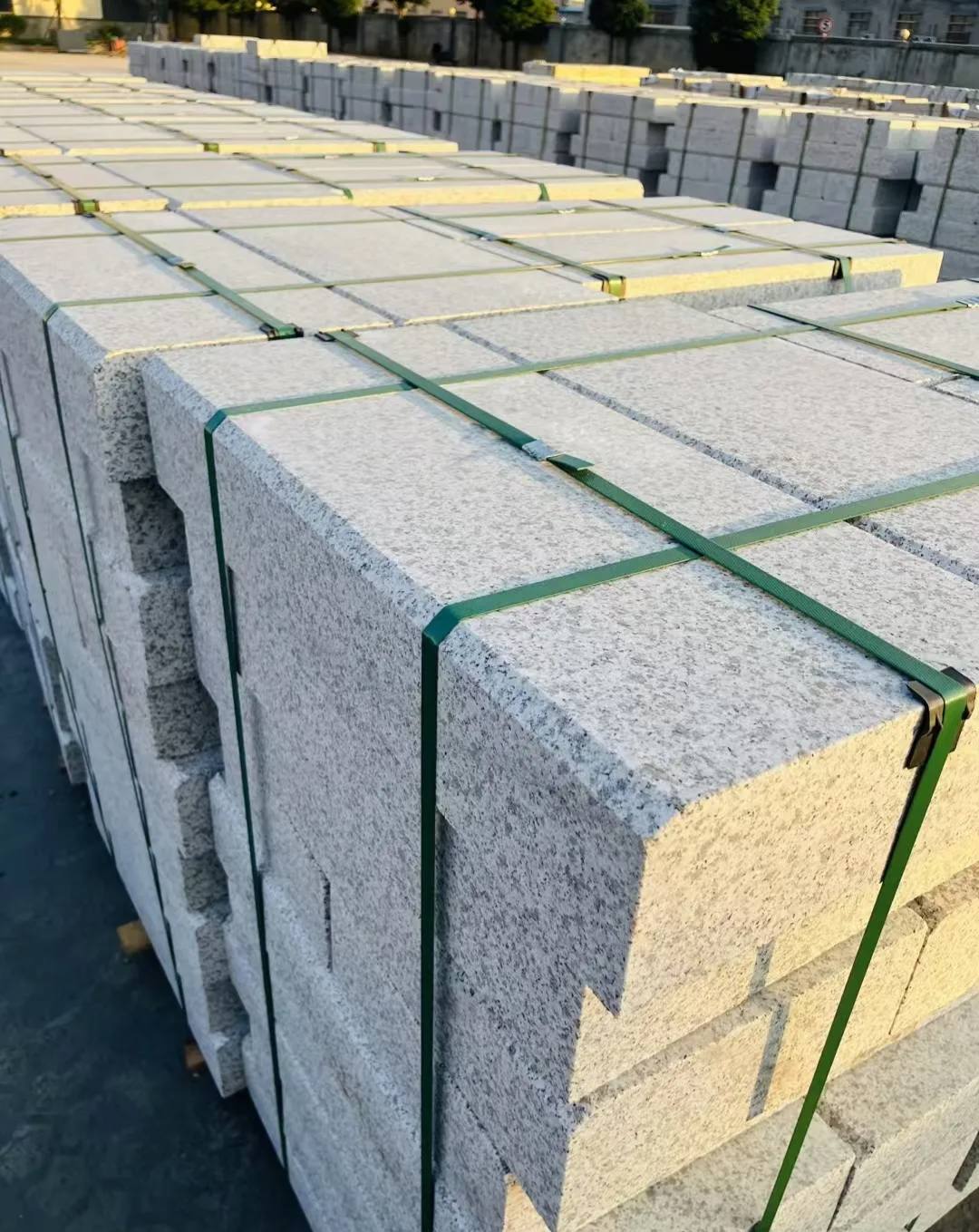 南昌 白麻花岗岩路沿石，马路牙子，路缘石，平石，立缘石等