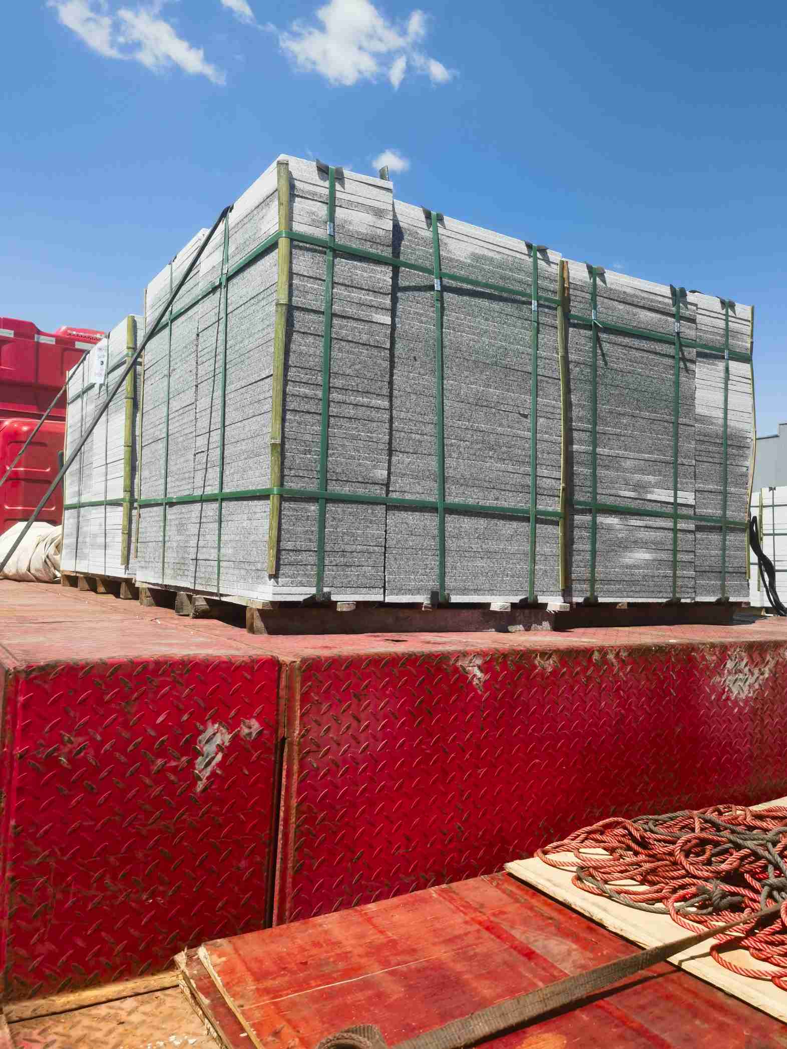 南昌 芝麻白火烧规格板地铺石300*600/600*600