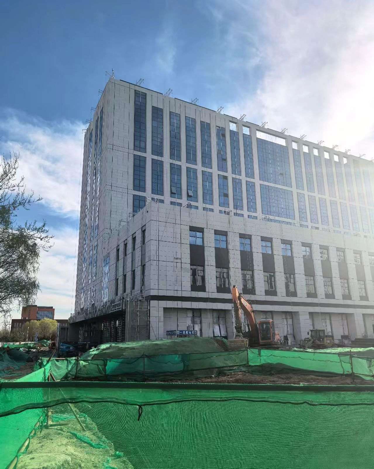 南昌 白麻花岗岩石材外墙干挂